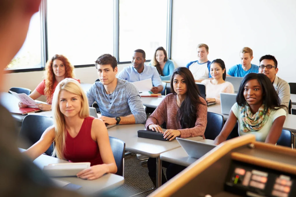 people attending Title IX sexual assault course