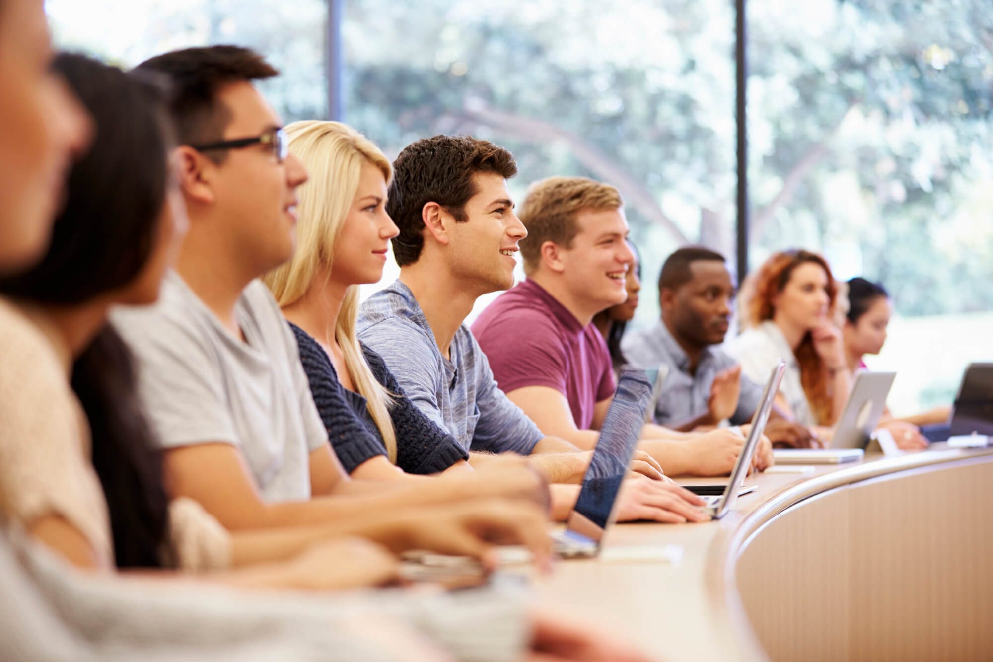 students attending Title IX sexual assault program