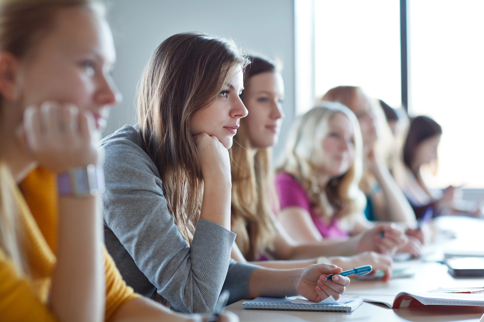 students taking sexual assault awareness programs